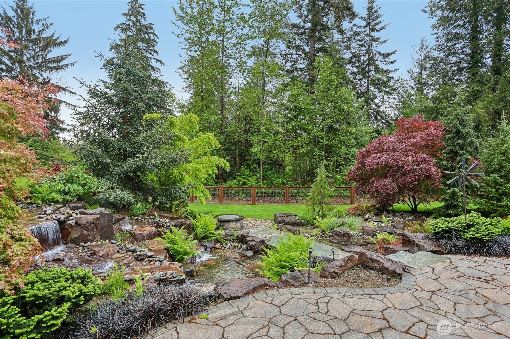 serene landscaping