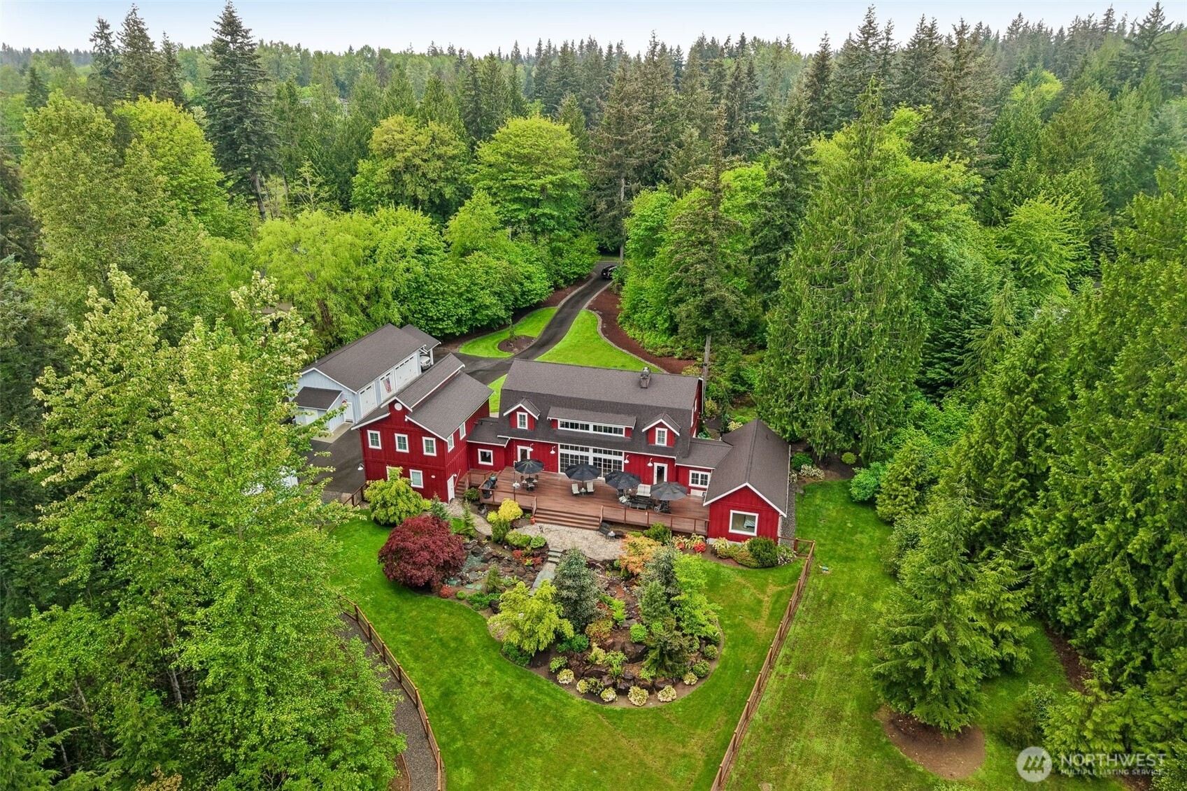 long driveway to your estate