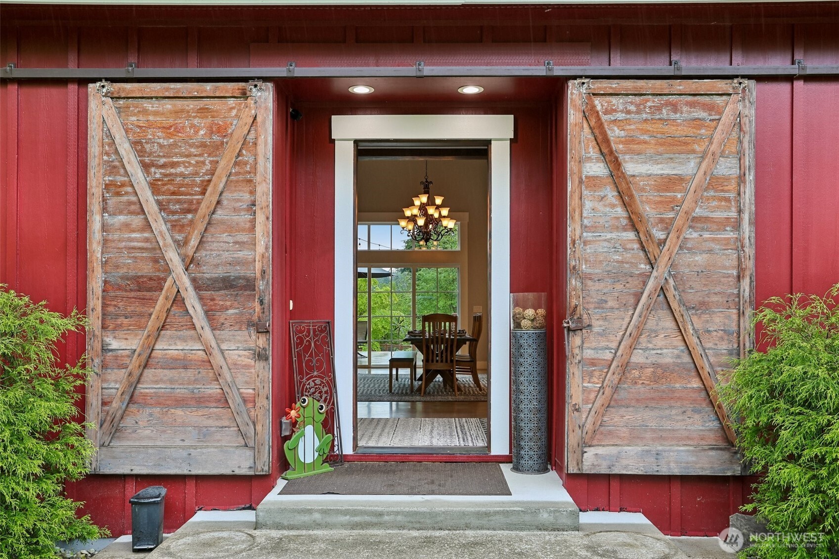 inviting entry