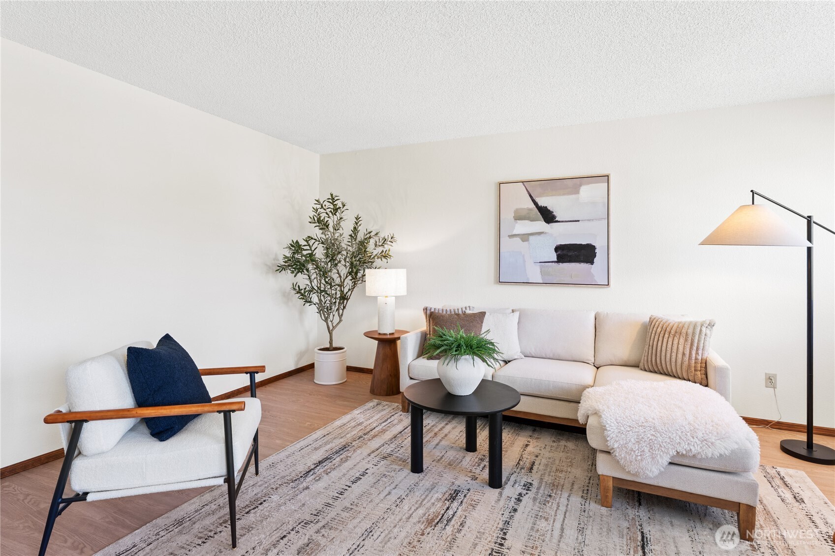Main living room space near front entry.