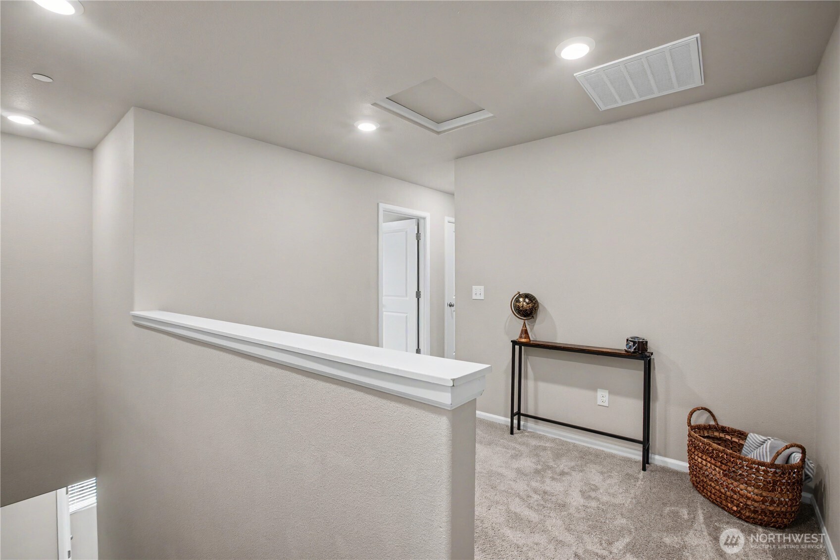 upstairs landing area