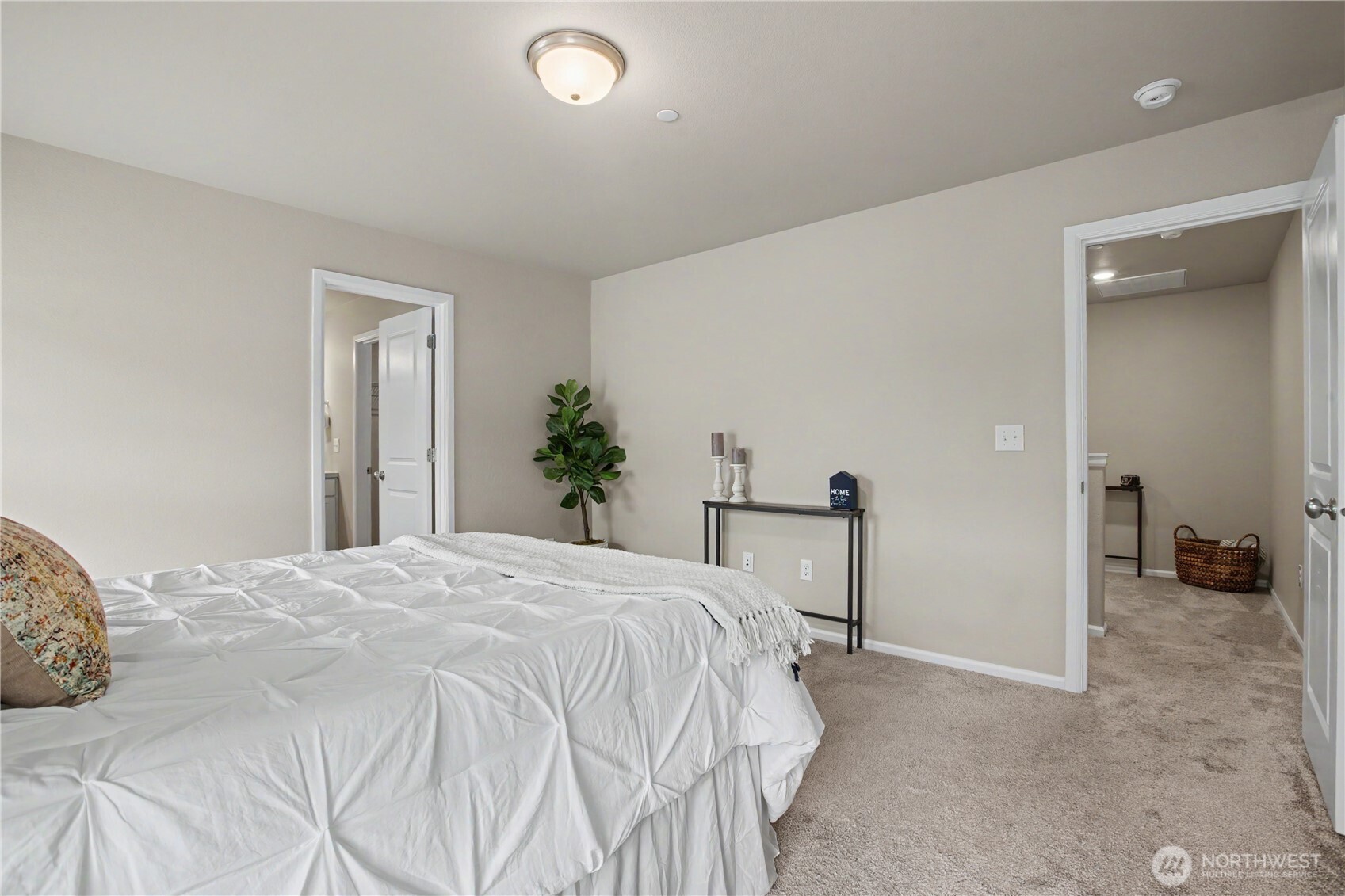 Primary Suite with lots of natural light