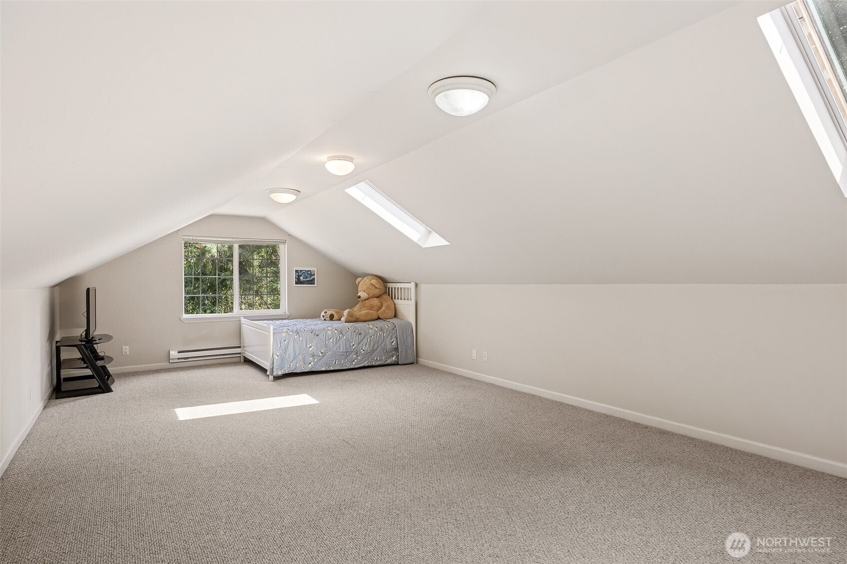 Fourth bedroom/Bonus room here perfect for guest room, MIL room or whatever your needs.