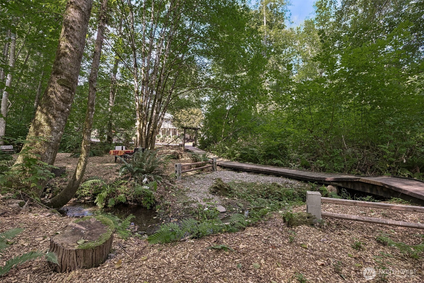 You'll feel like you're in a nature preserve right on your own property.
