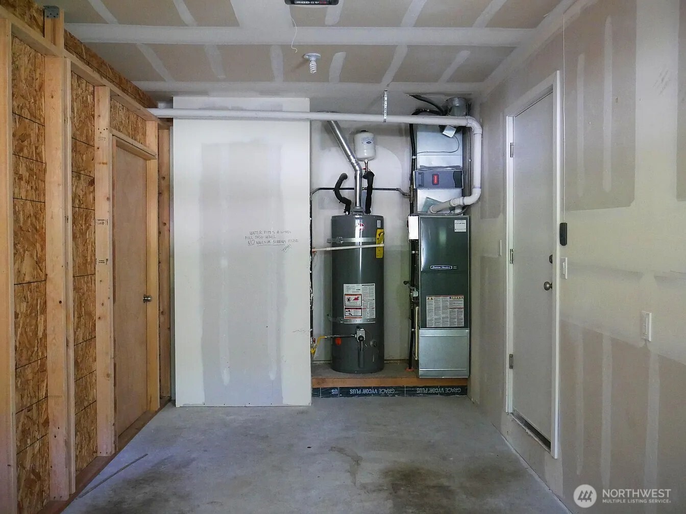 Both units in main 2-story home each enjoy their own full size washer and dryer, gas hot water heater and forced air furnace.