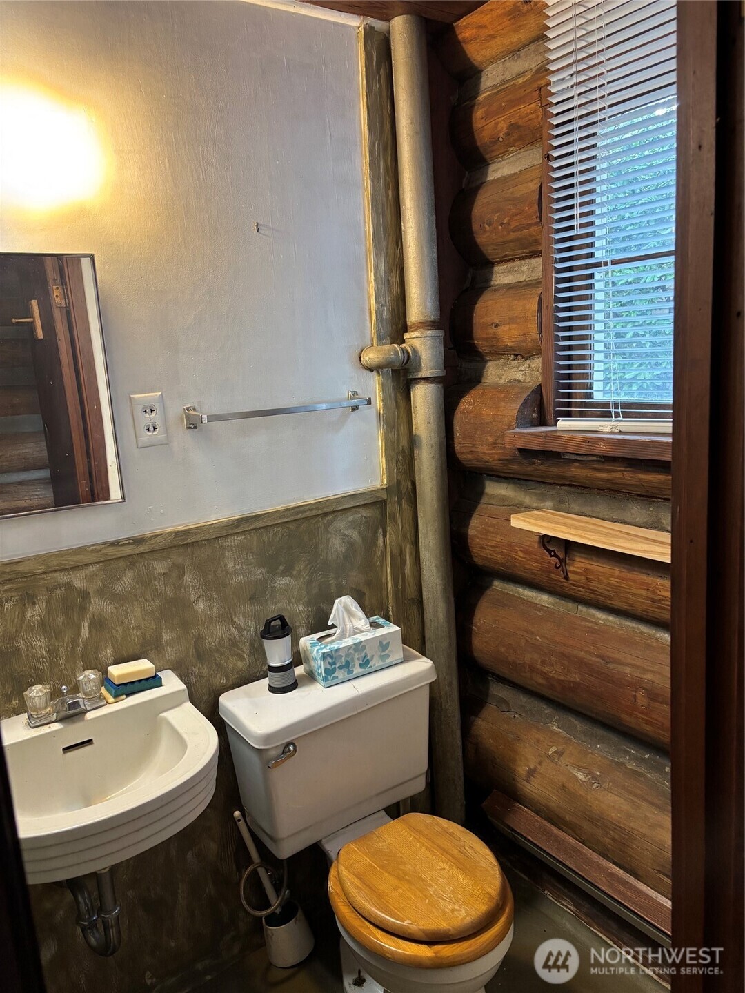 Gotta have the 3/4 bath too!  Windows in every room...