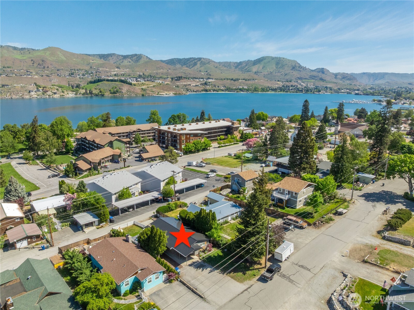 Aerial View Lakeside