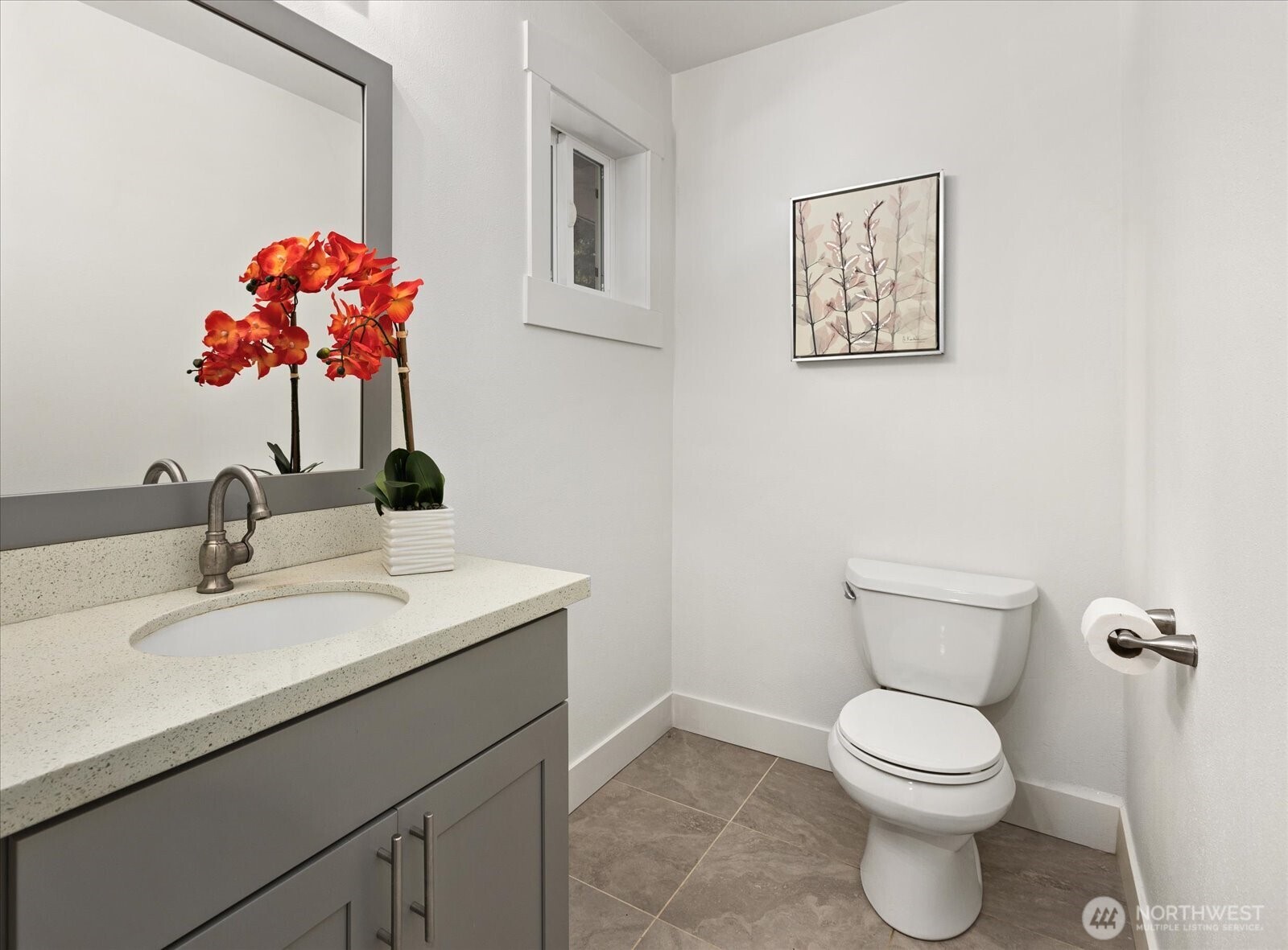 Nice Sized Bath on Lower Level