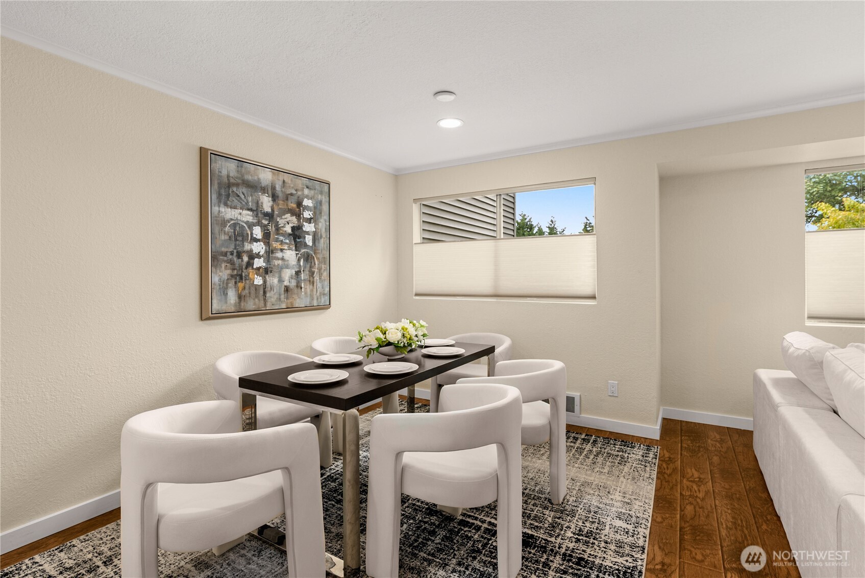 Updated kitchen opening to the dining area and breakfast nook, ideal for everyday living and entertaining