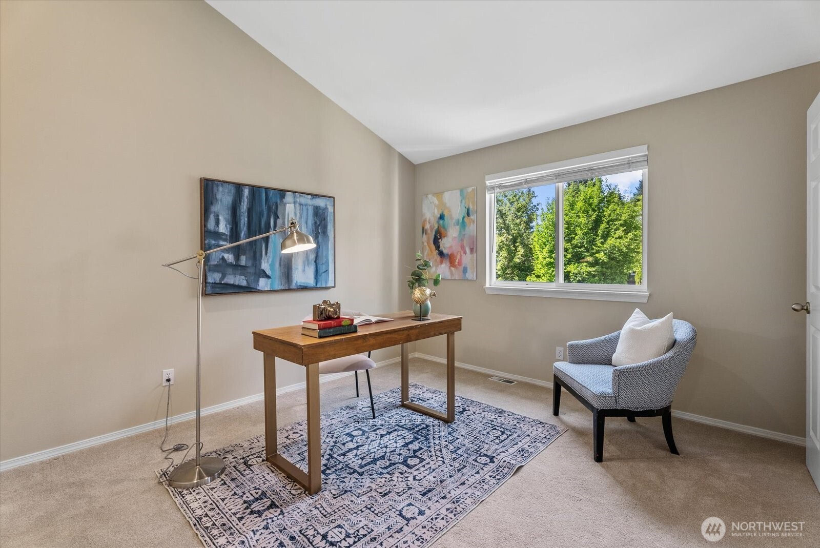 Just this adjoining room as an office, flex space, or 3rd bedroom.
