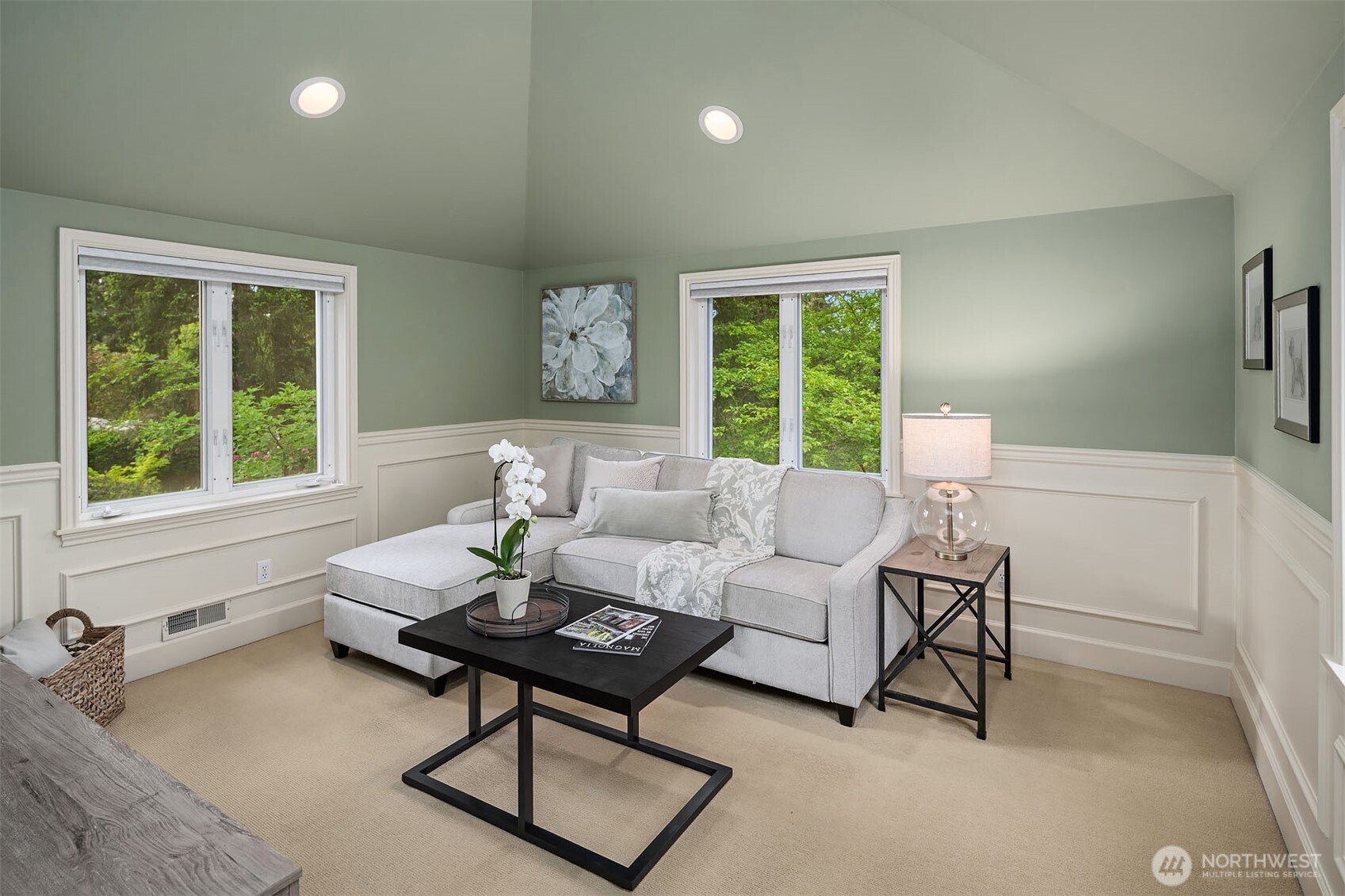 Upstairs Bonus room/Den with lovely natural light