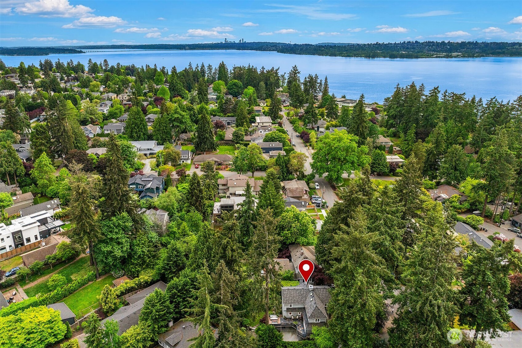 Close to lake, parks, walking trails while being close to downtown