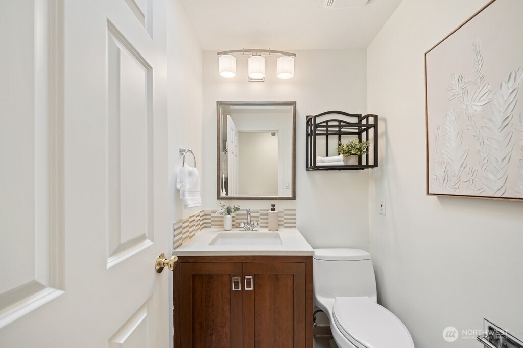 Main floor bathroom