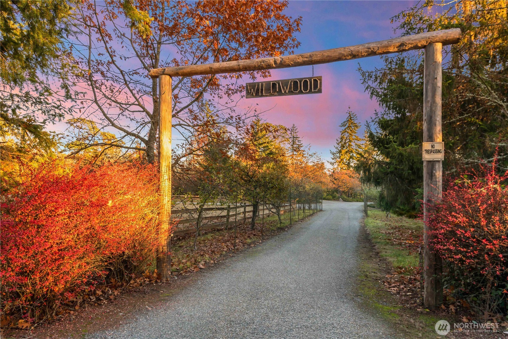 Farm entrance
