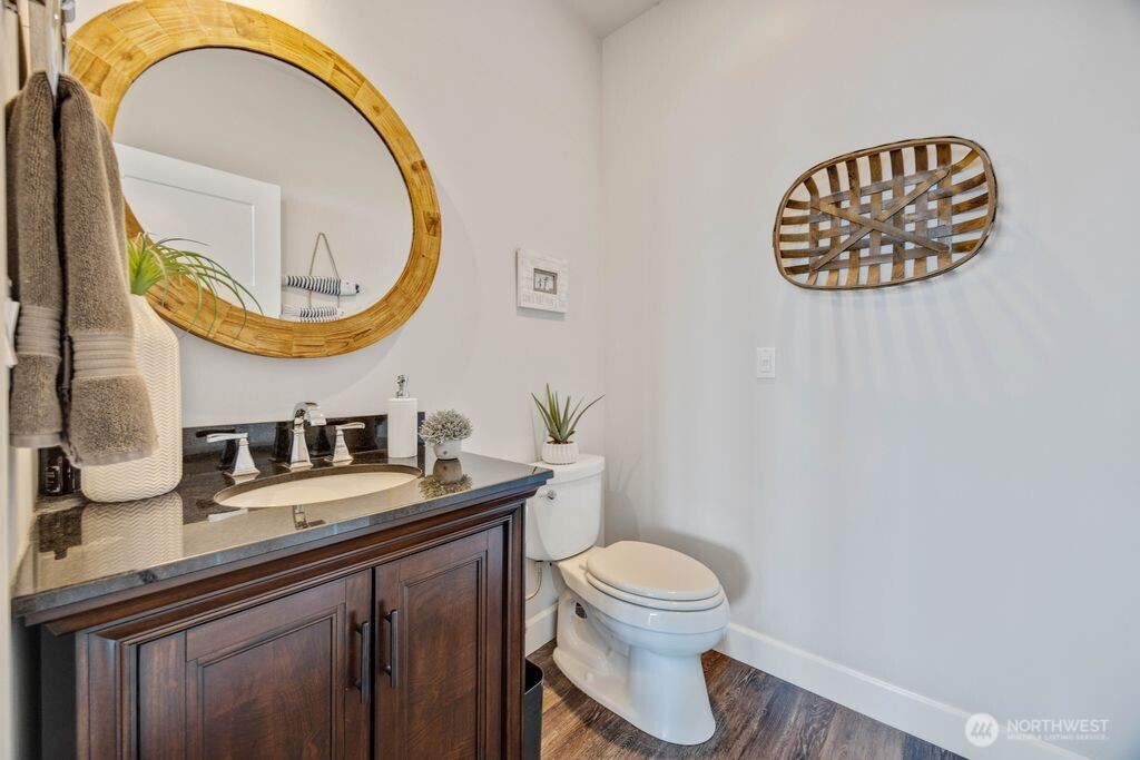 Main floor powder room.