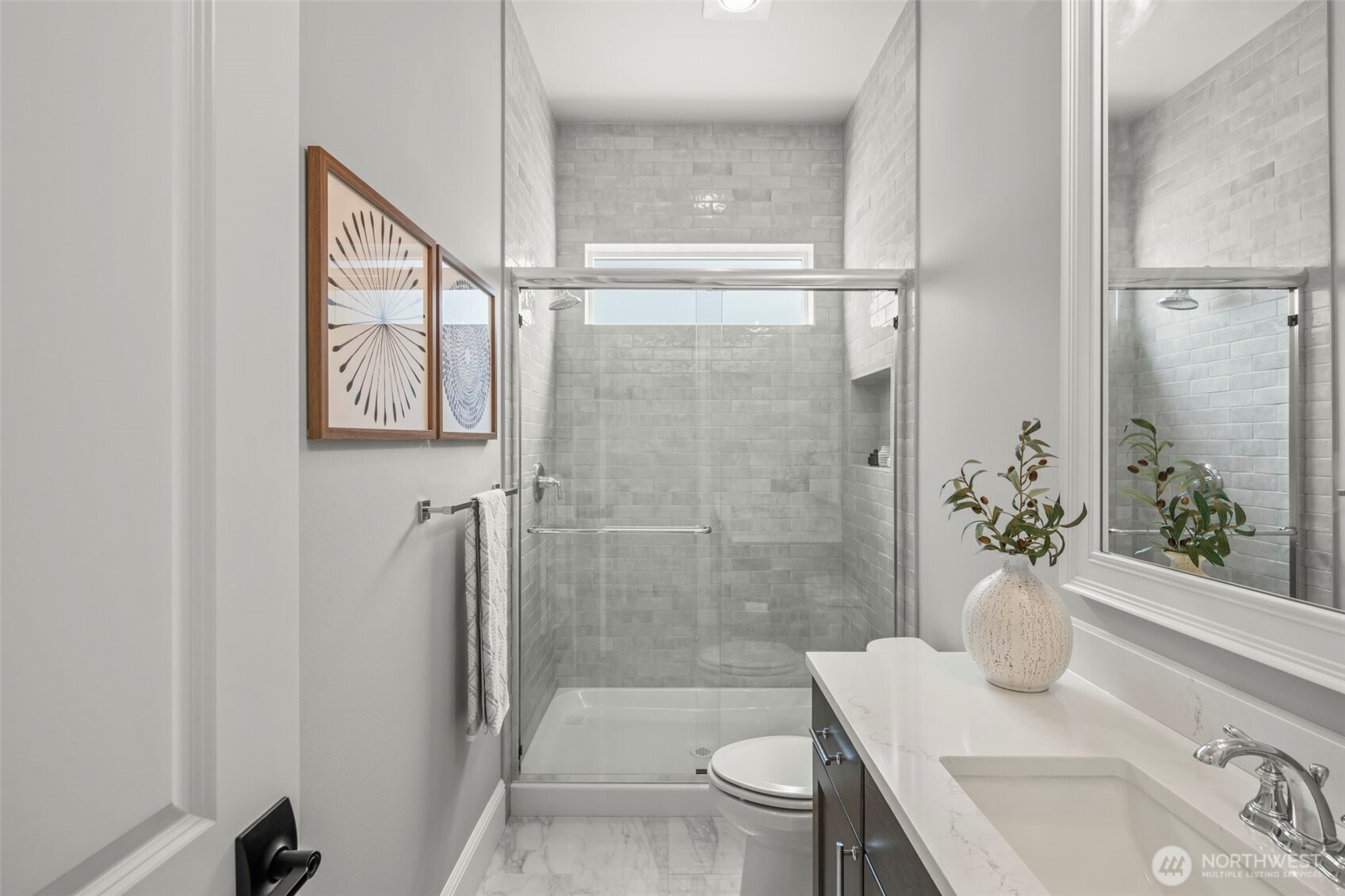 Main floor guest suite bathroom