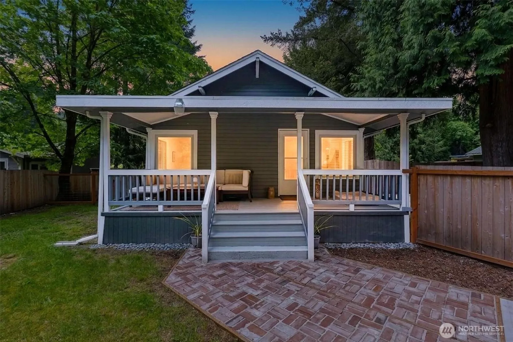 Bird's-eye view of this beautifully updated property.