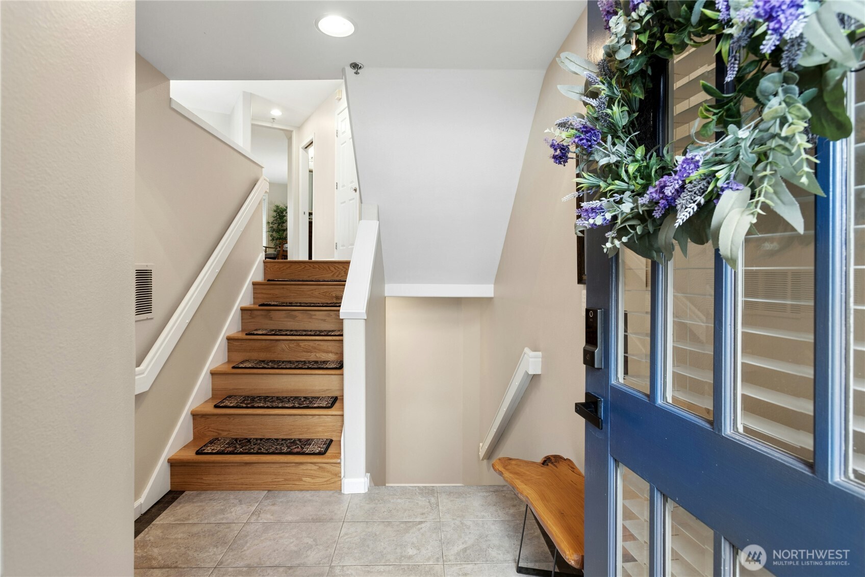 Welcoming entrance.