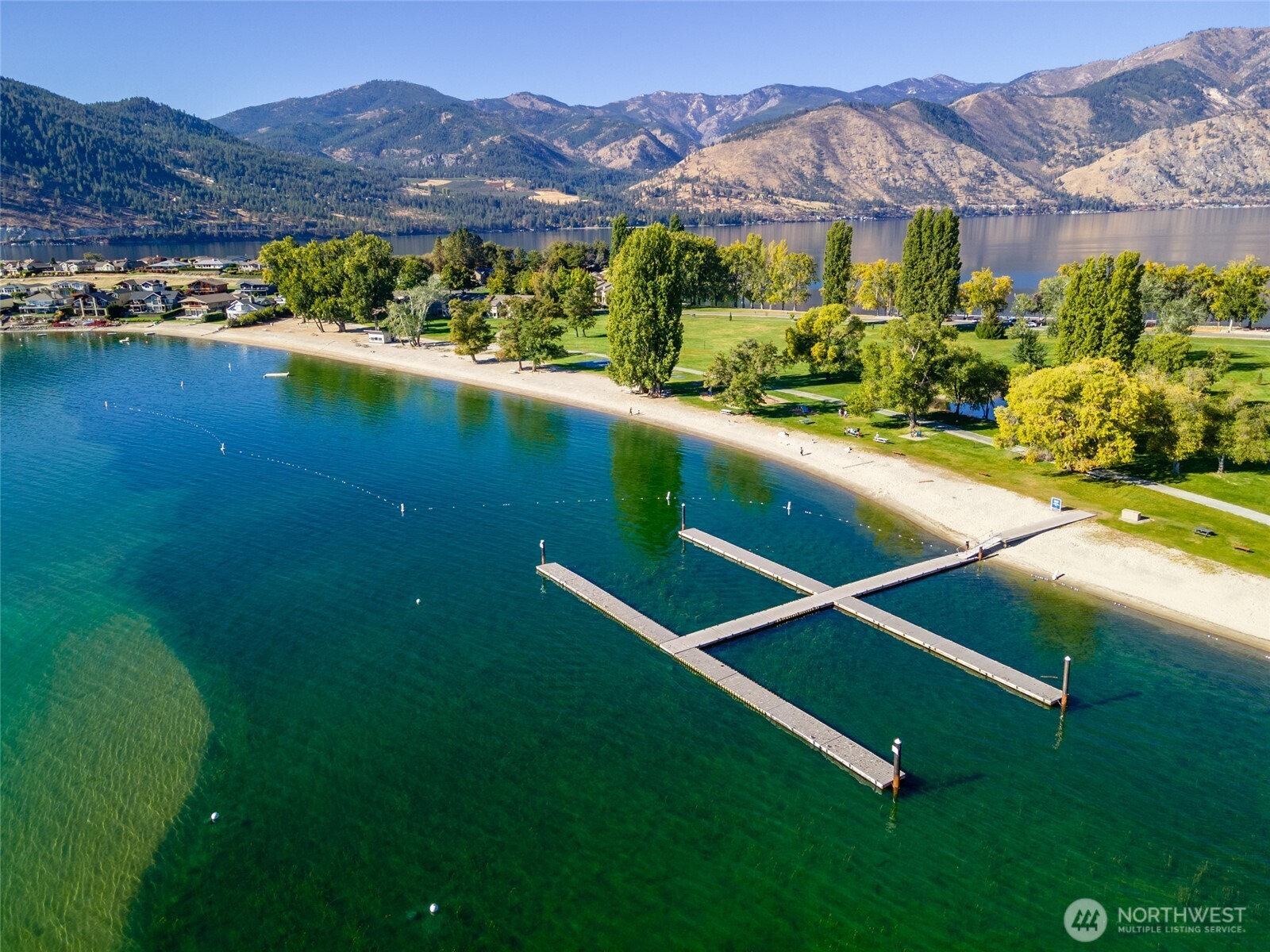 Marina on bay side for calm water, also a marina on the uplake side for convenient access
