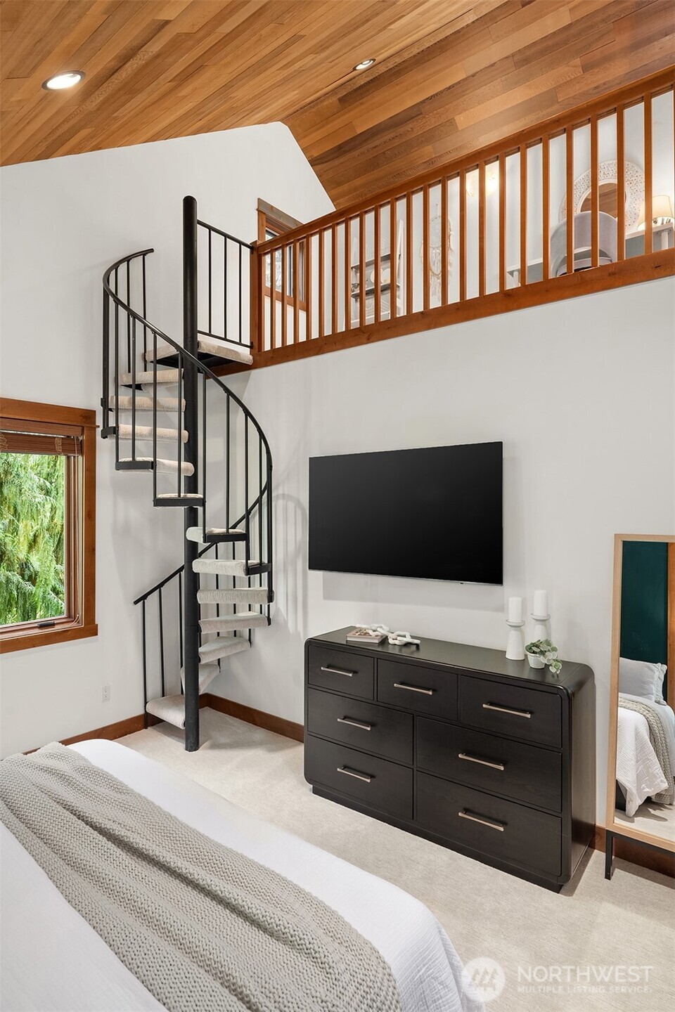 Bedroom #5 with newly remodeled ensuite.