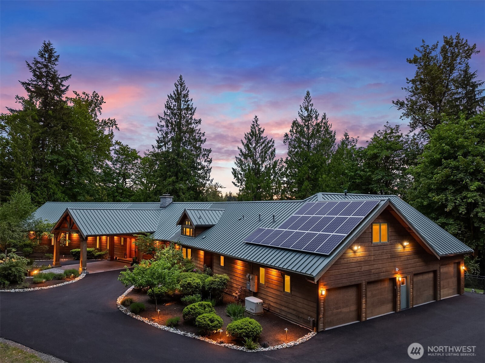 4 car garage, fully finished with EV charging & whole house generator.