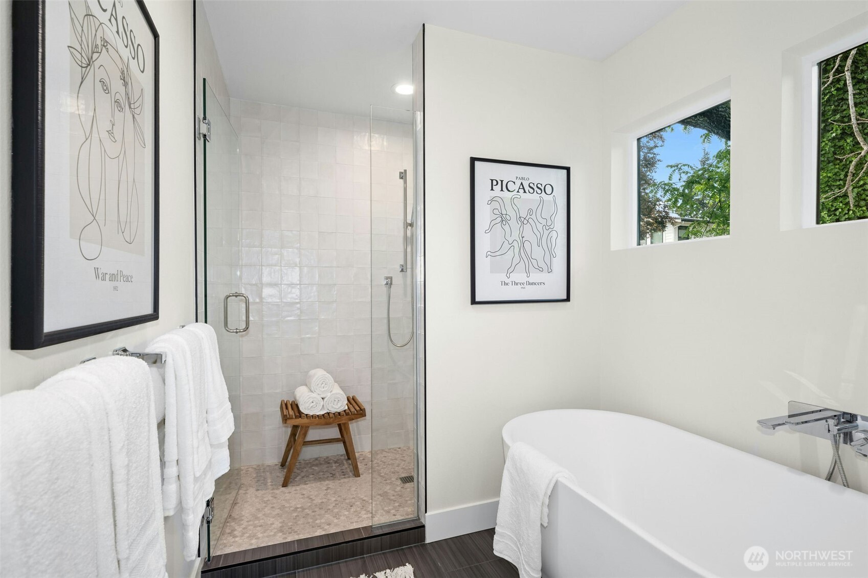 Bright + serene spaces.