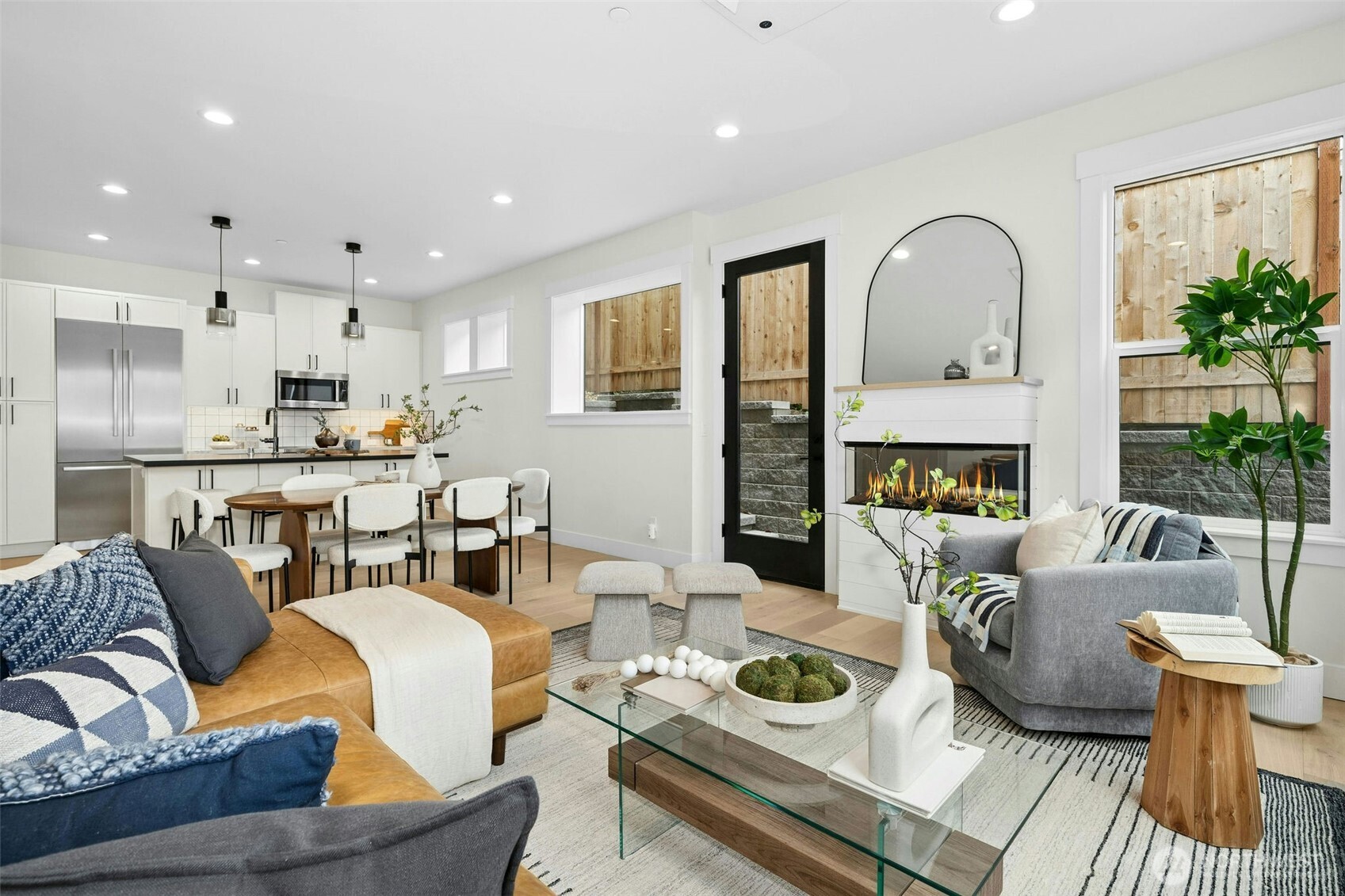 Inviting spaces.