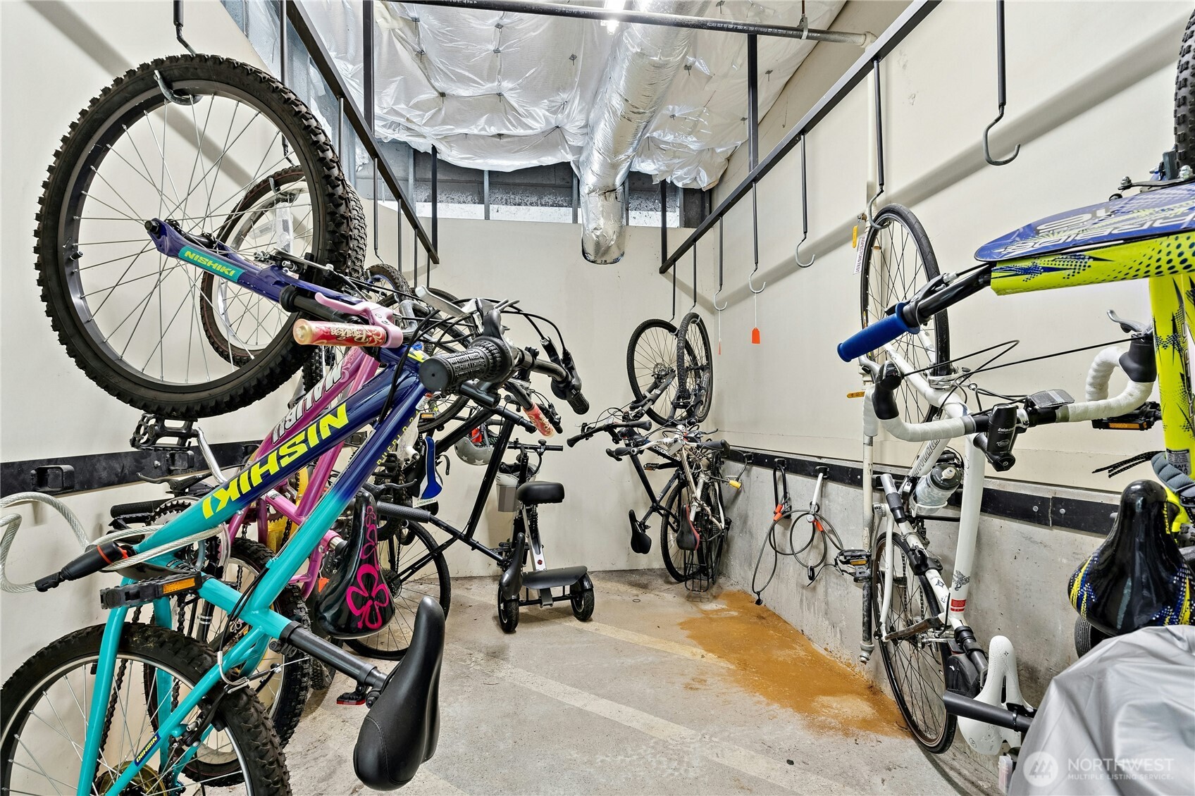 Guest parking is generous and off the street.