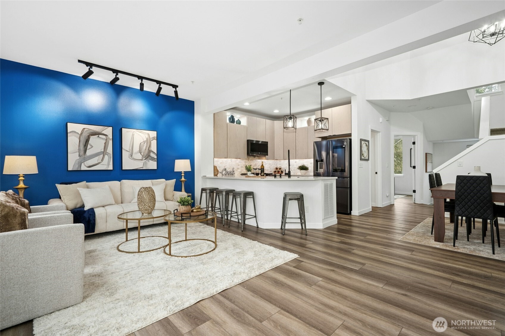 Remodel completed in 2021 was done right with high-end finishes.