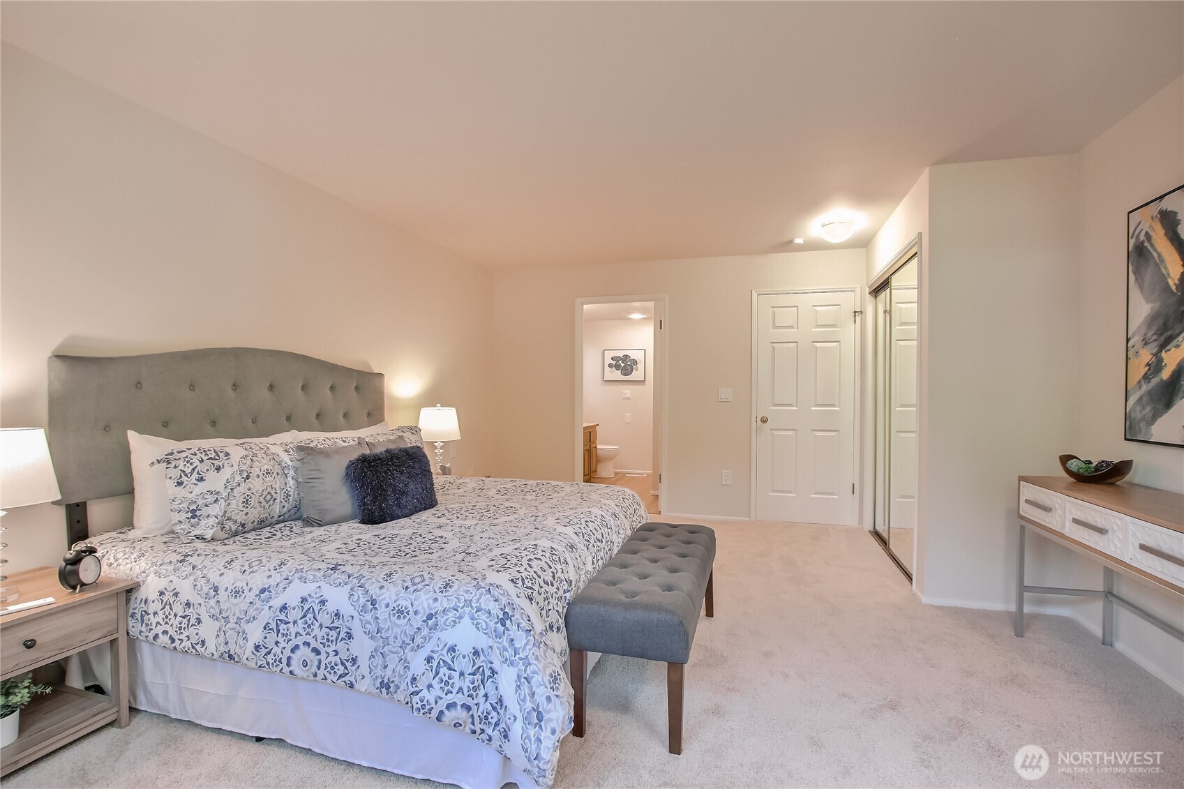 Lots of wall space for your furniture spaces.