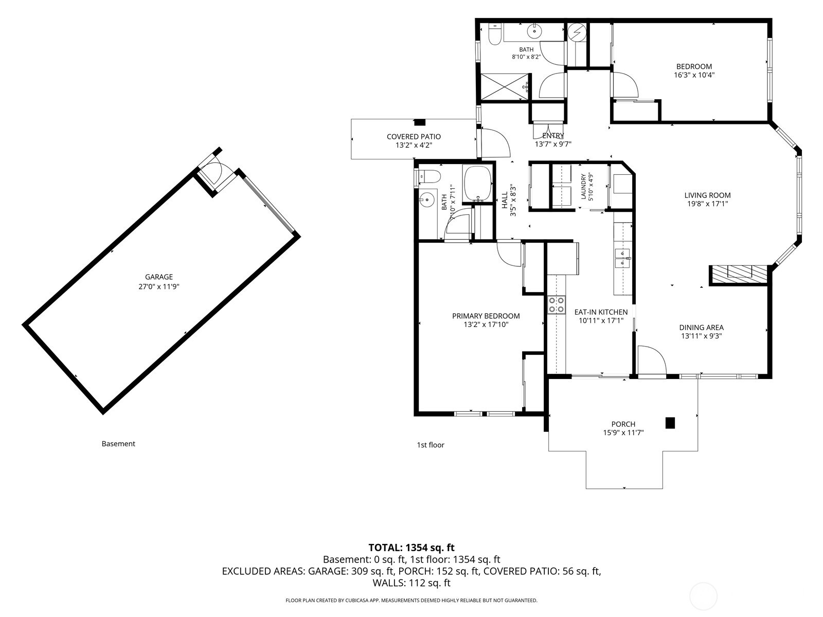 Floor plan. Buyer to verify.