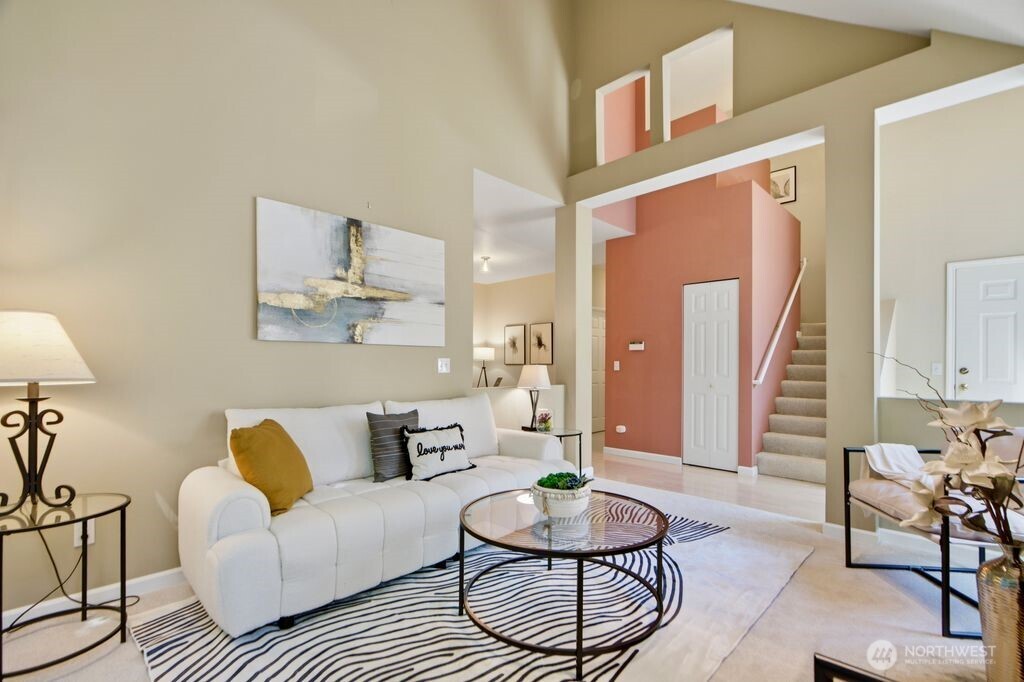A spacious home office area!