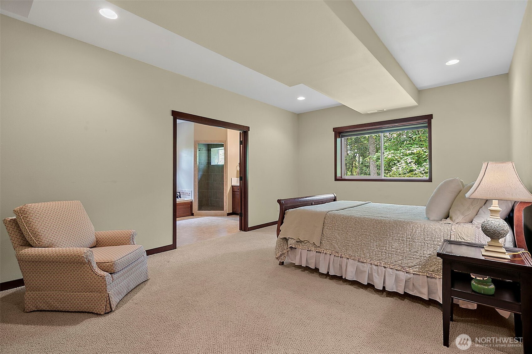 Primary walk-in closets