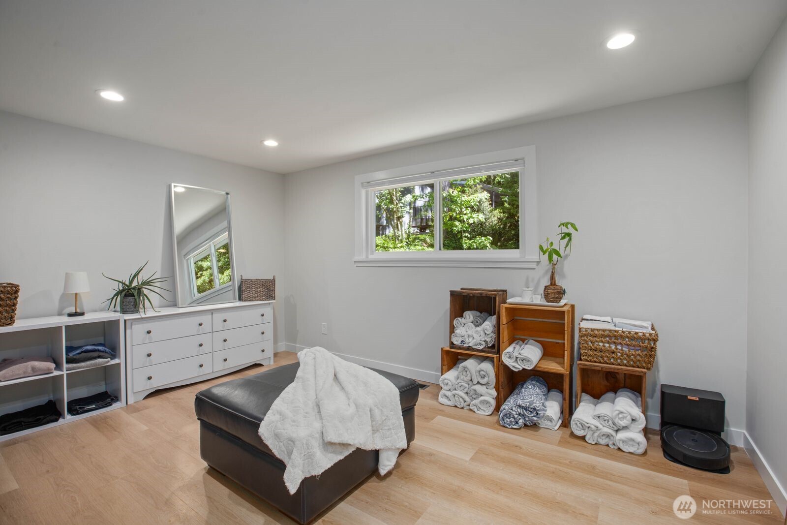 5th Bedroom off Primary Suite, currently used as a Walk in Closet & Flex Space