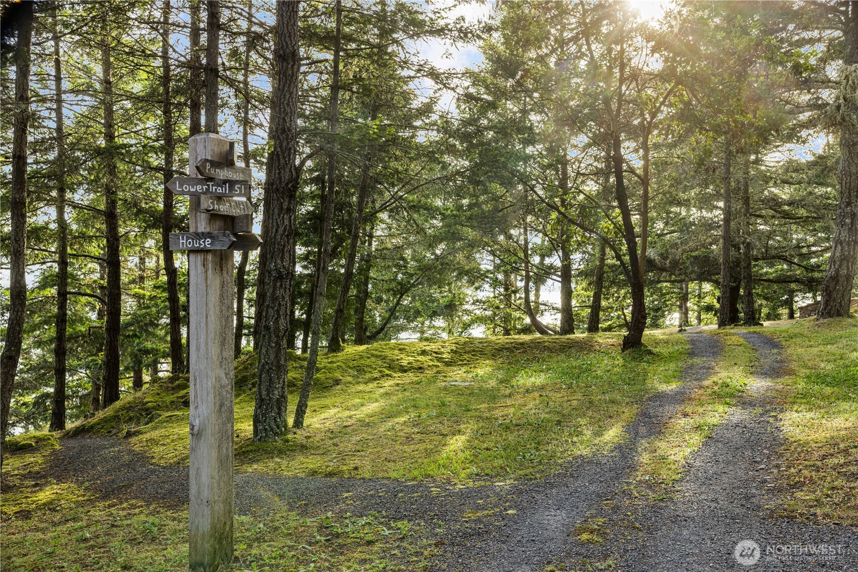 Miles of private walking trails with views of the Ocean and no neighbors in sight.