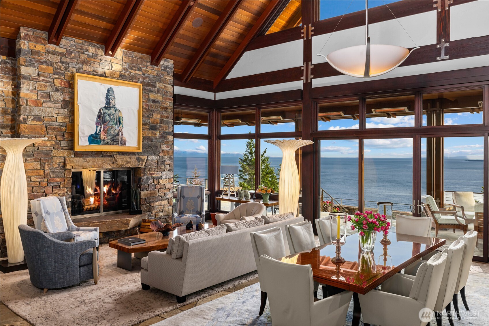 Wood burning fires and stunning exposed wood details that look as good as the day they were installed.