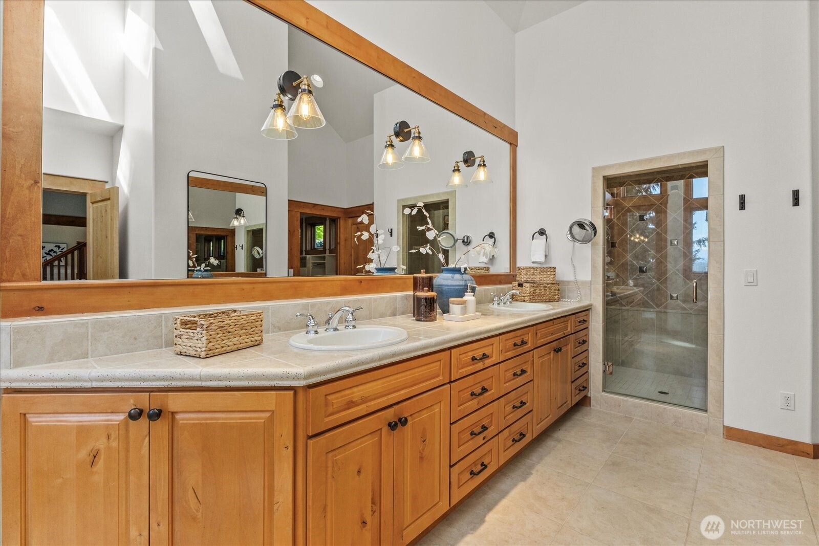 Primary bath on main floor