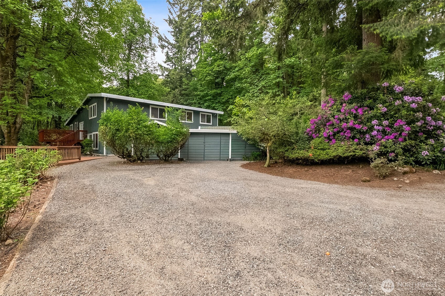 Overhead of the property looking southeast.
