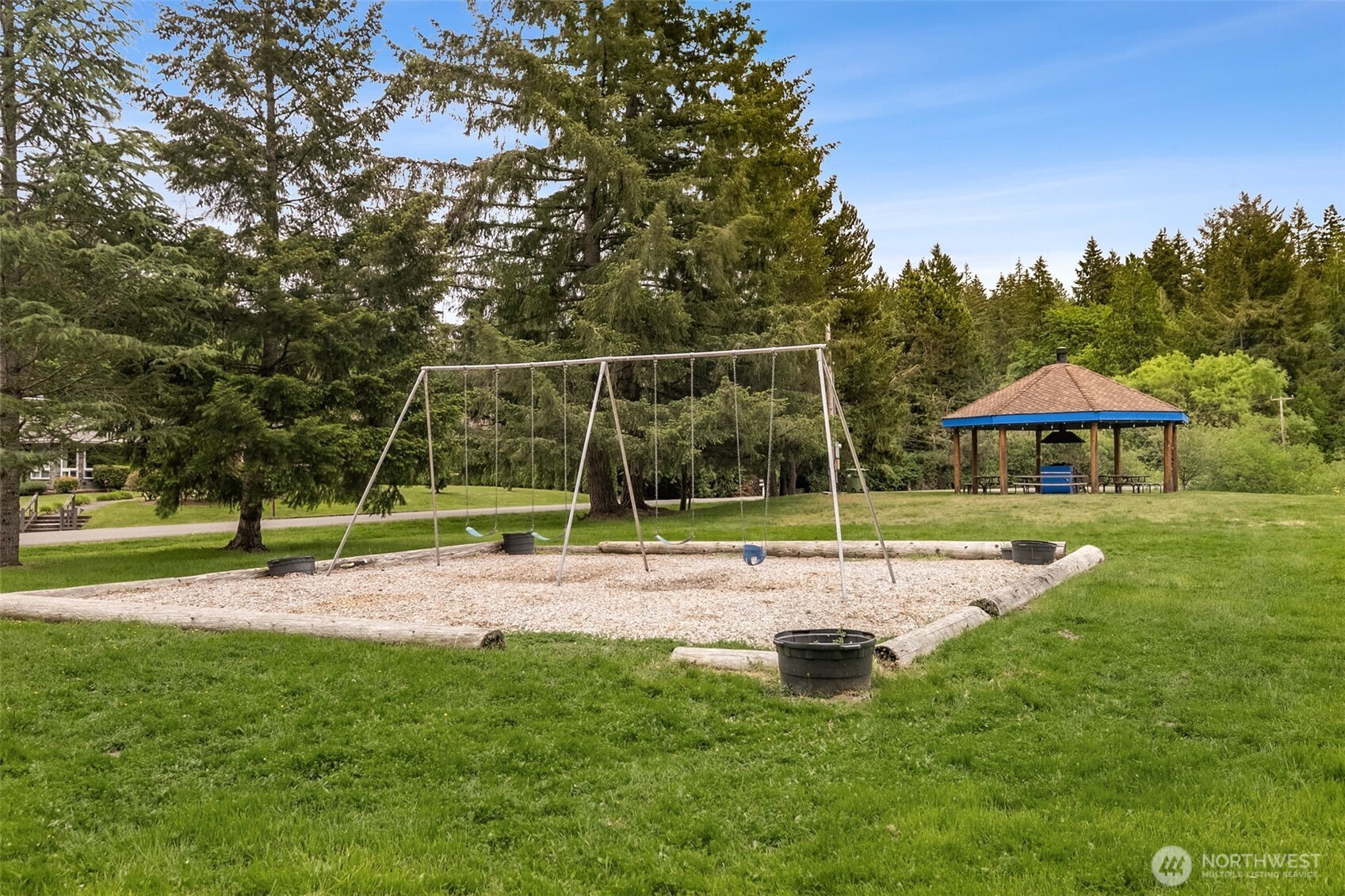 Community Park and swingset