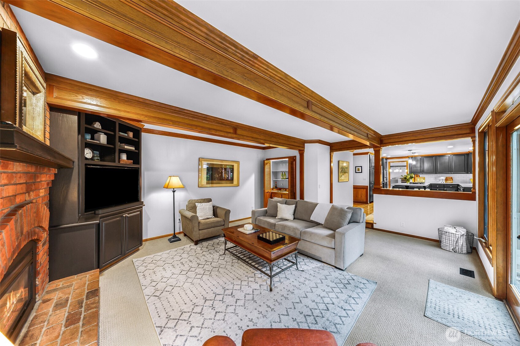 Don't miss the wet bar.