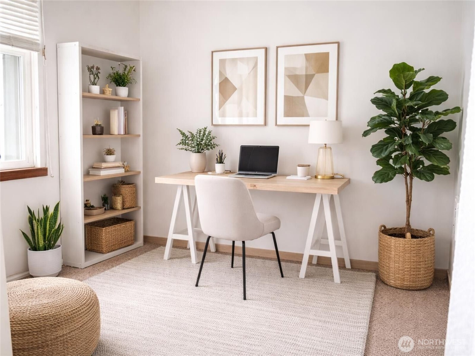 Office/Den (Virtually Staged)