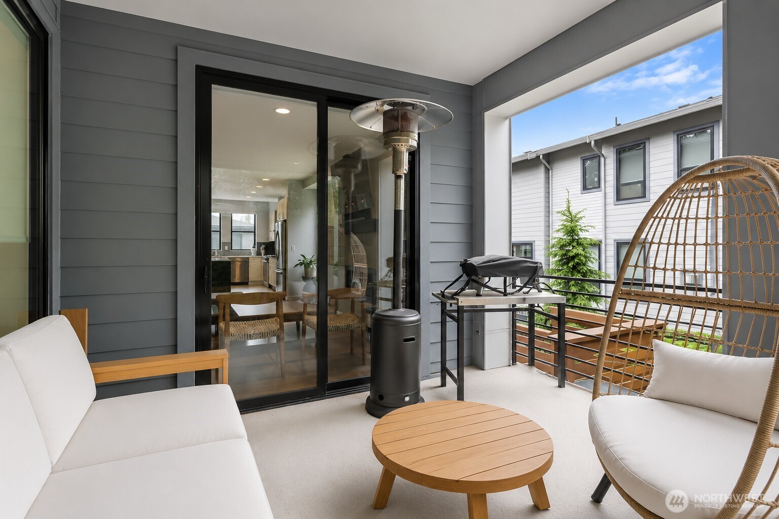 Private patio for entertaining