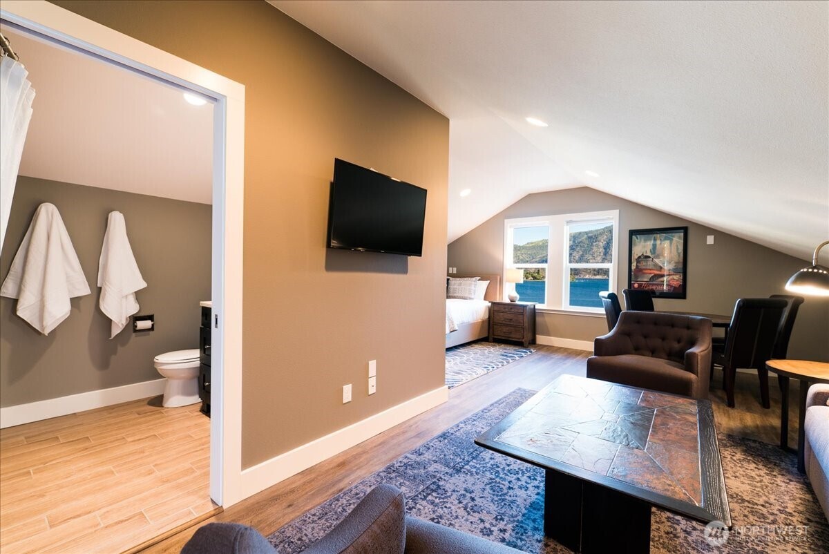 Space above garage