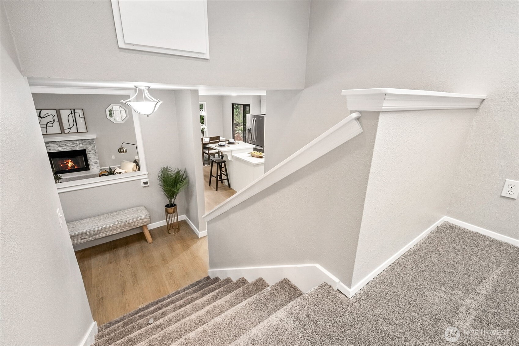 Three of the three additional bedrooms on the upper level.