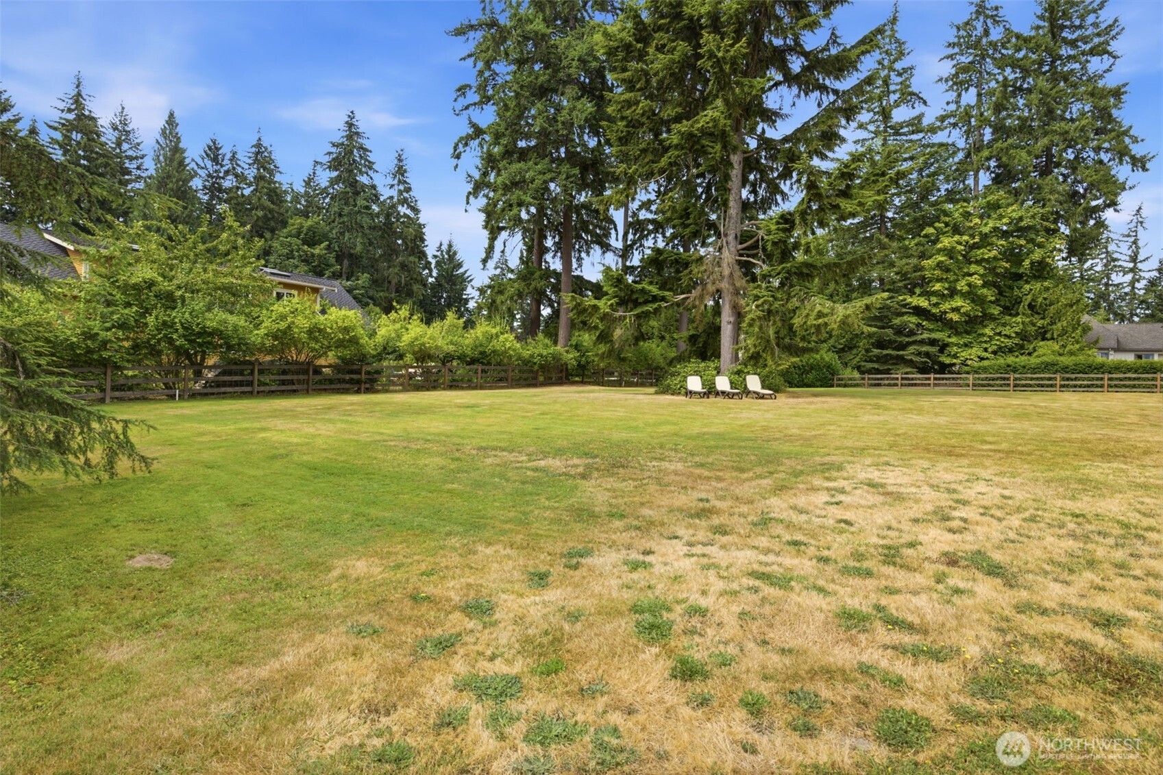 Upper fenced pasture
