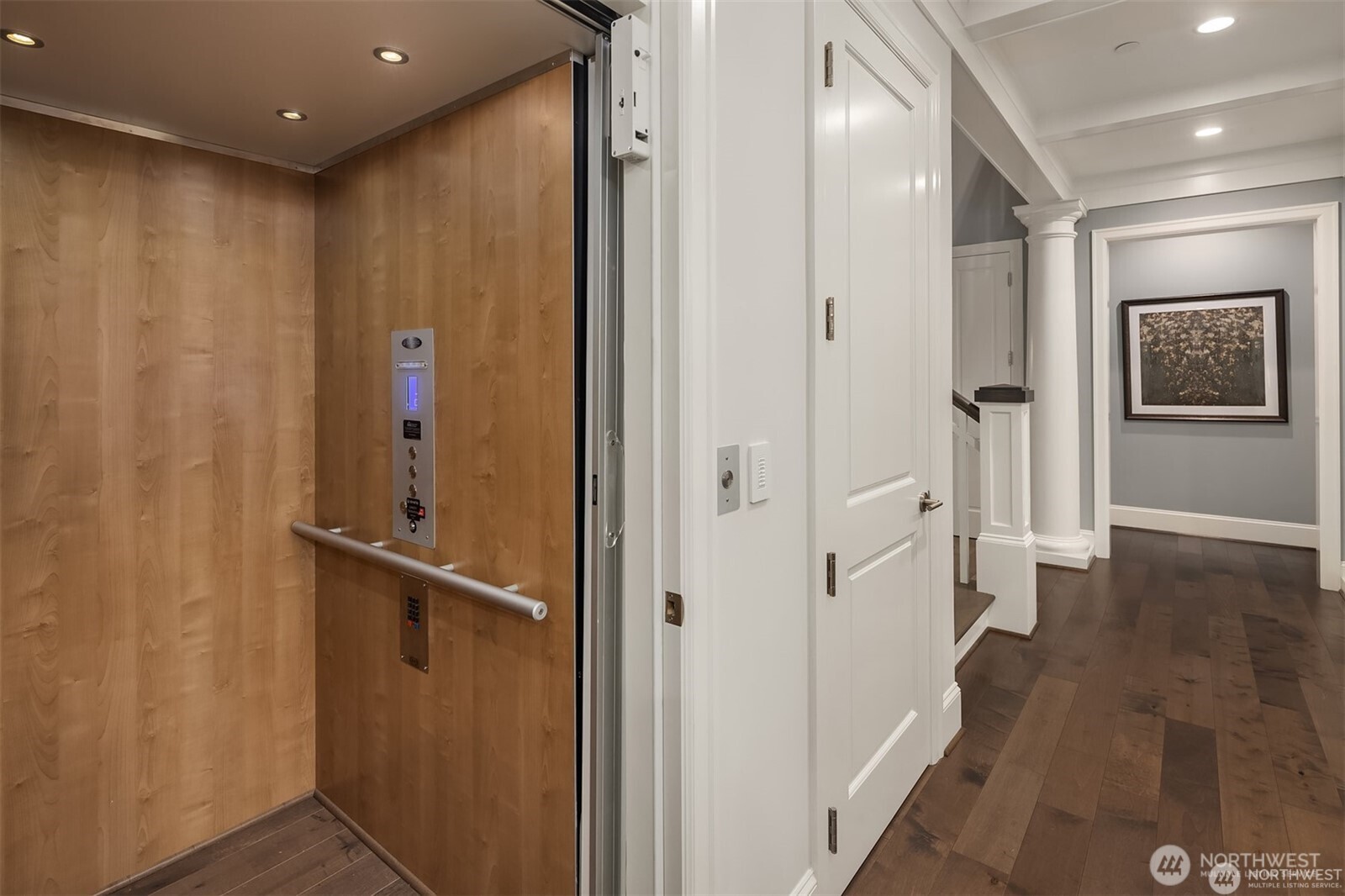 The elevator ensures this home is great for all life's phases.