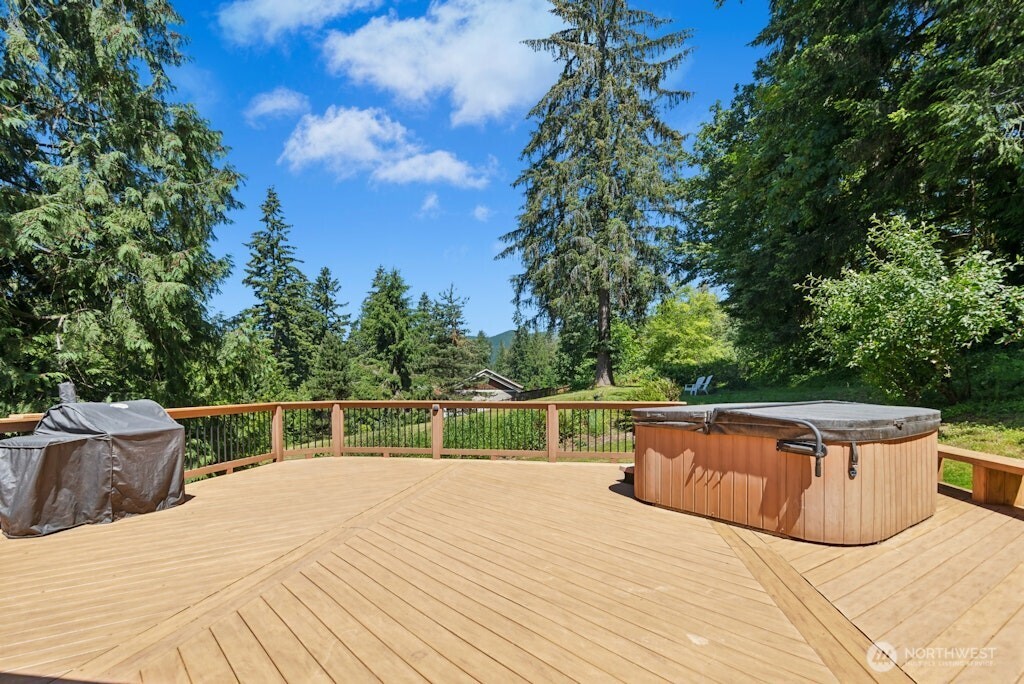 Large lower level rec room/bonus has a 2nd fireplace.