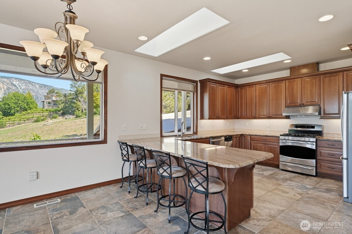 Comfortable guest accommodations offering privacy and easy access to lower-level amenities.