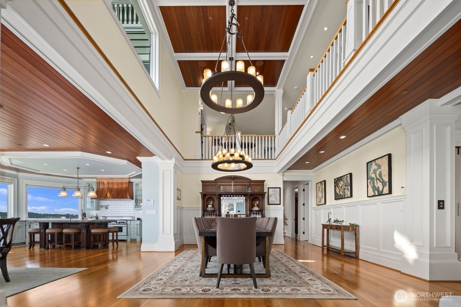 Open-concept living connects the dining room, kitchen, and great room, creating a seamless flow for everyday living and entertaining.