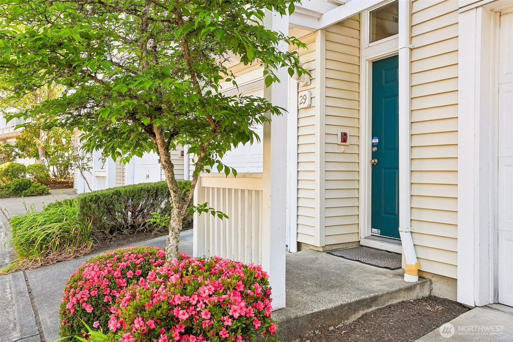 Front door.